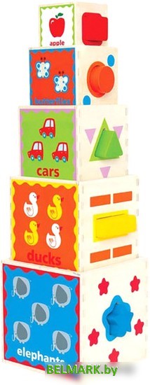 Пирамидка Hape E0413-HP - фото