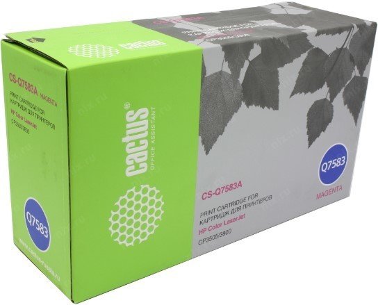 Картридж CACTUS CS-Q7583A (аналог HP Q7583A) - фото