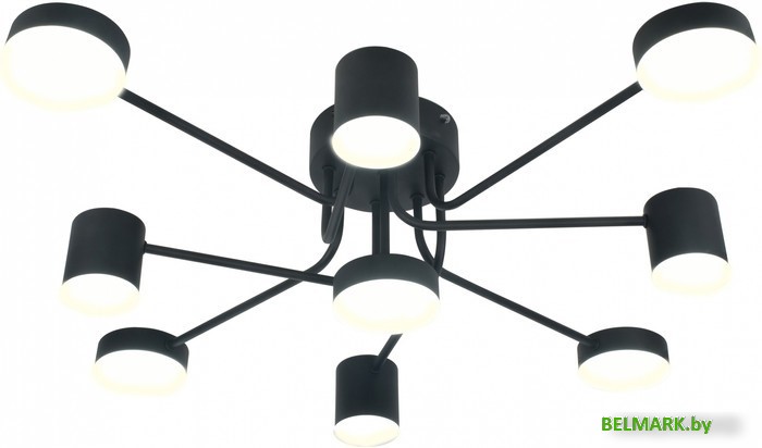 Припотолочная люстра Mirastyle XL-20609/5+4 BK+NK - фото