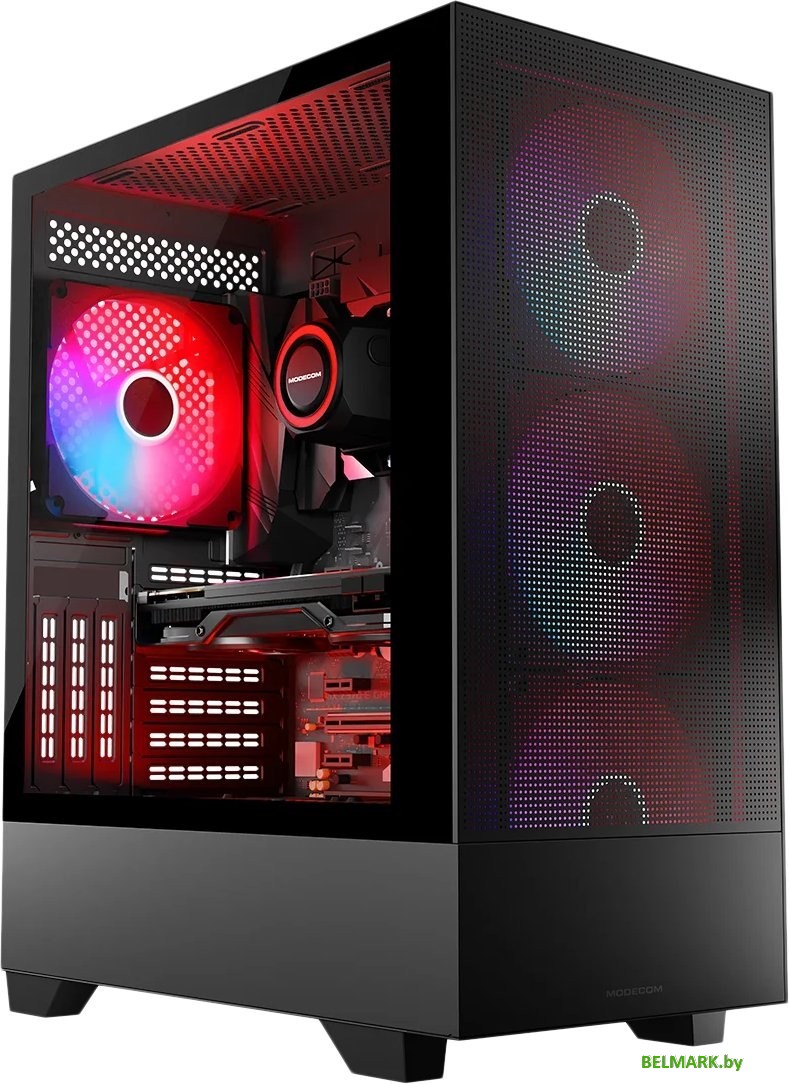 Корпус MODECOM Siroco ARGB Flow Midi - фото