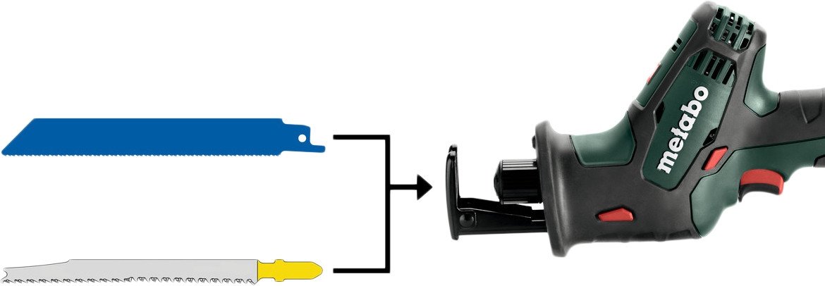 Сабельная пила Metabo SSE 18 LTX Compact 602266890 (без АКБ) - фото2