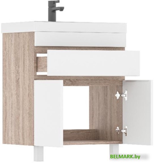 Volna Тумба под умывальник Conty 60.2D.1Y (напольная) - фото2