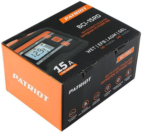 Зарядное устройство Patriot BCI-15RD - фото2
