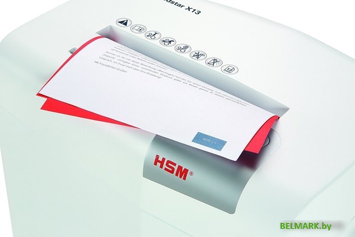 Шредер HSM Shredstar X13 (4.0x37) (белый) - фото2
