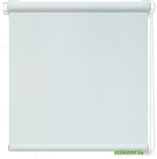 Рулонные шторы АС МАРТ Моно 120x200 (голубой) - фото