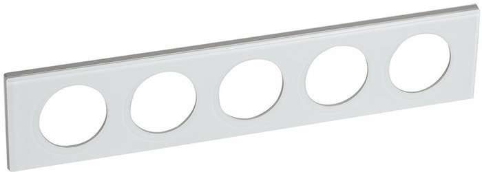 Рамка Legrand Celiane 69320 (Смальта белая глина) - фото