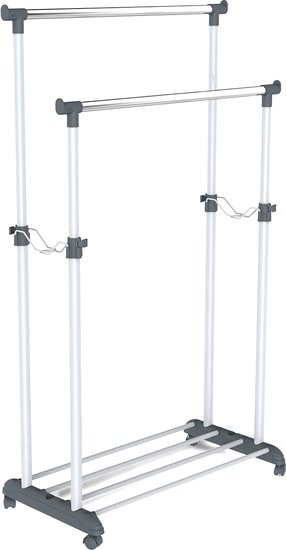 Стойка для одежды Sheffilton CH-4149 889098 (темно-серый/светло-серый/хром) - фото