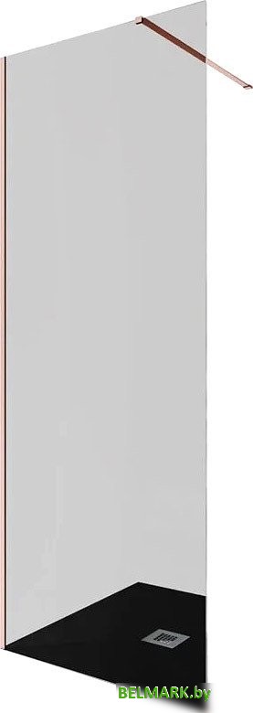 Душевая стенка Allen Brau Infinity 1 3.21006.60.T 323798 (медь браш) - фото