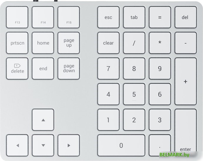 Цифровой блок Satechi Bluetooth Extended Keypad (серебристый) - фото