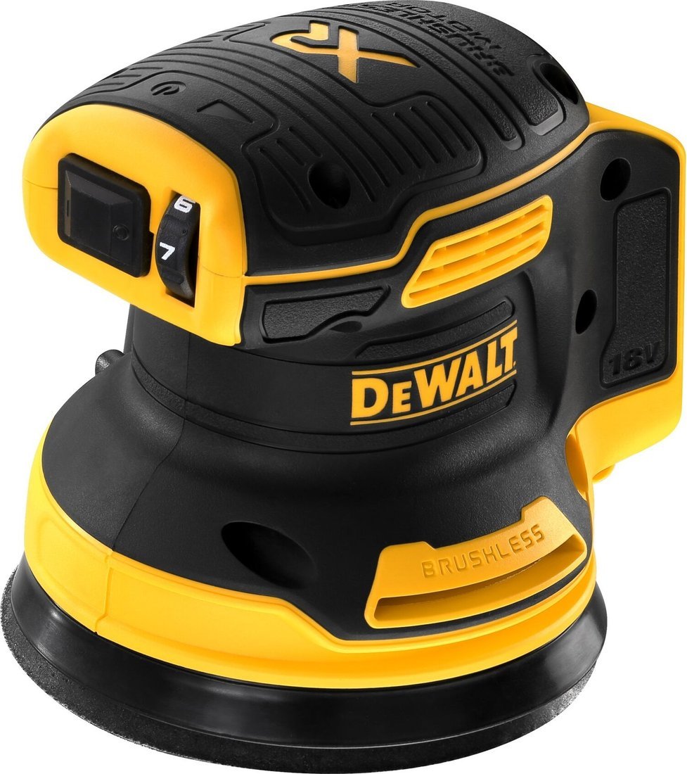 Эксцентриковая шлифмашина DeWalt DCW210NT (без АКБ, кейс) - фото2