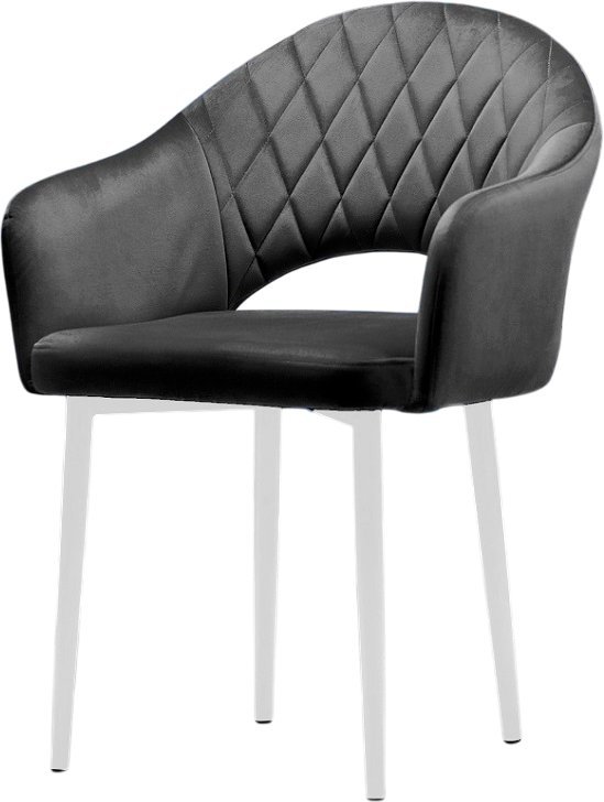 Стул Памир София F83 Поворотный (серый/белая опора) - фото