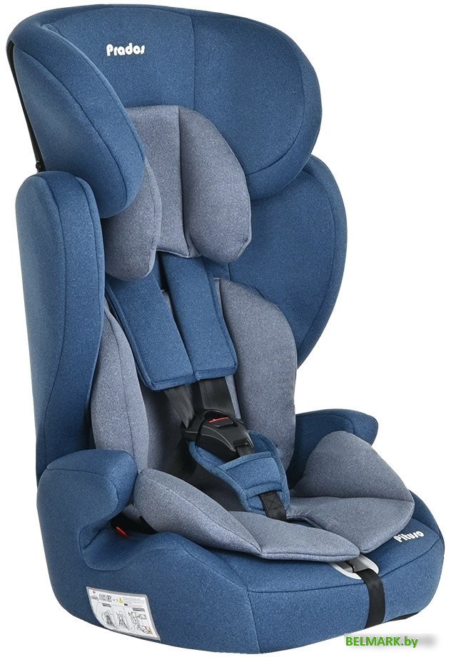 Детское автокресло Pituso Prados R501 (джинс/светло-серый) - фото