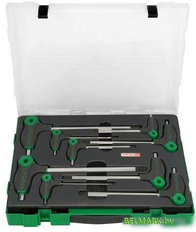 Набор ключей Toptul GZC09030 9 предметов - фото