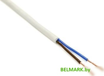 Провод силовой Автопровод ПВС-Т 2x0.75 (200 м, белый) - фото