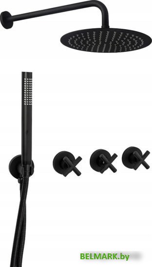 Душевая система Rea Exit REA-P8000 (черный) - фото