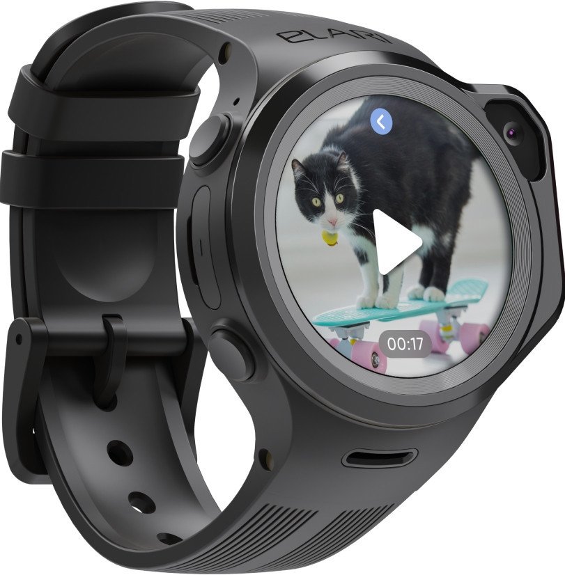 Детские умные часы Elari KidPhone 4GR M (черный) - фото2