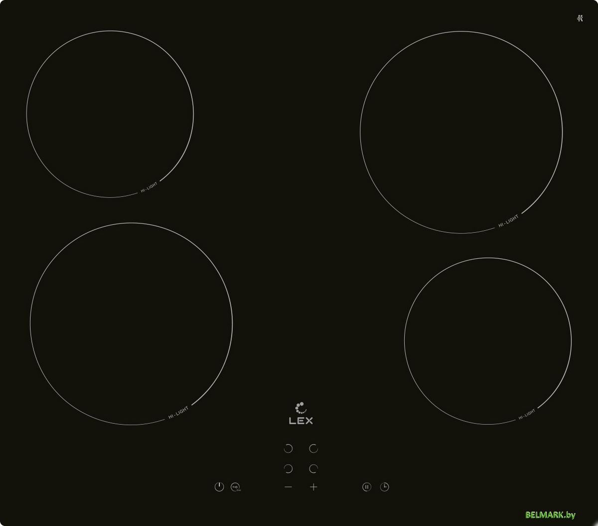 Варочная панель LEX EVH 640B BL - фото