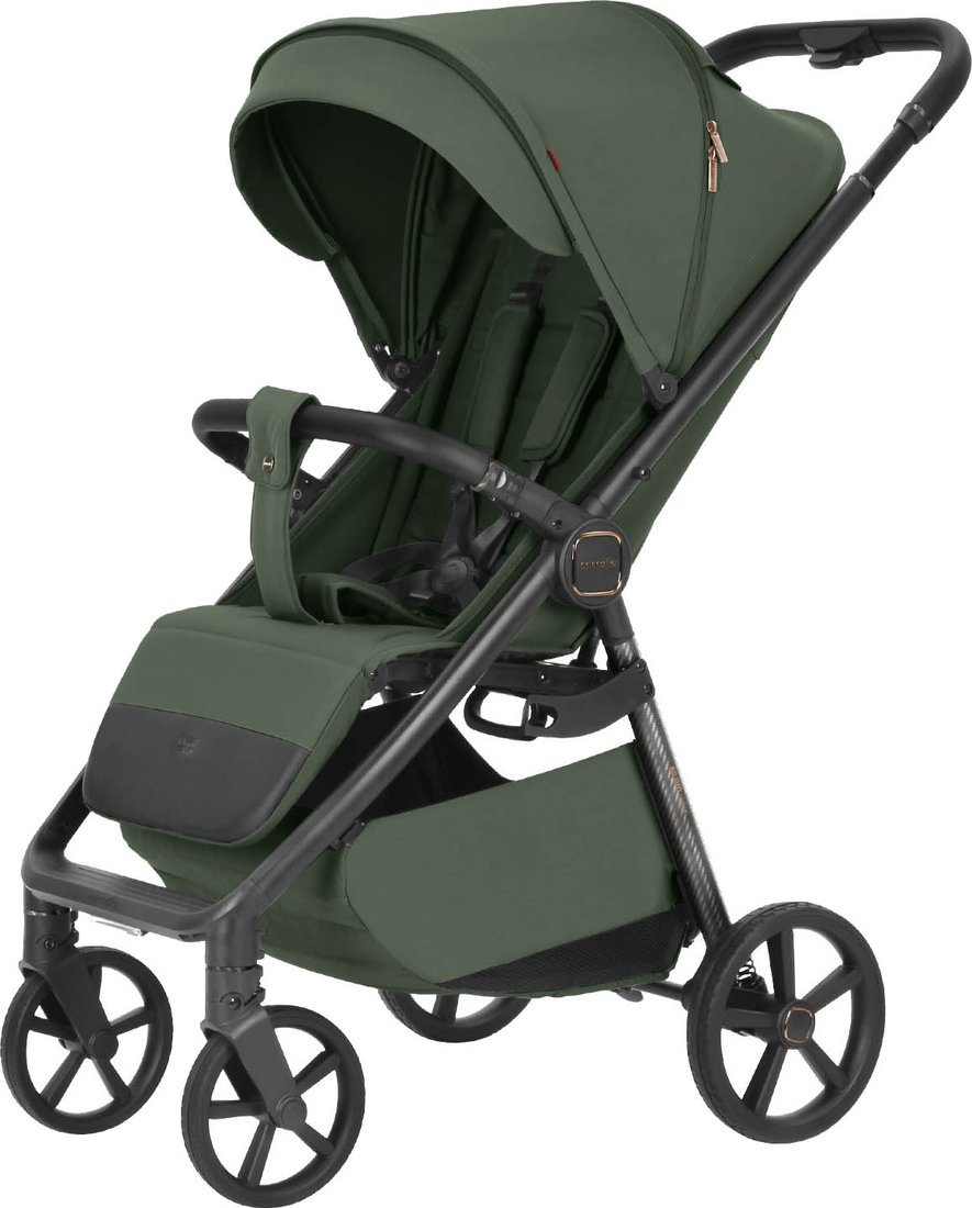 Коляска прогулочная «книга» Carrello Bravo Carbon CRL-5530 (Tropic Green) - фото