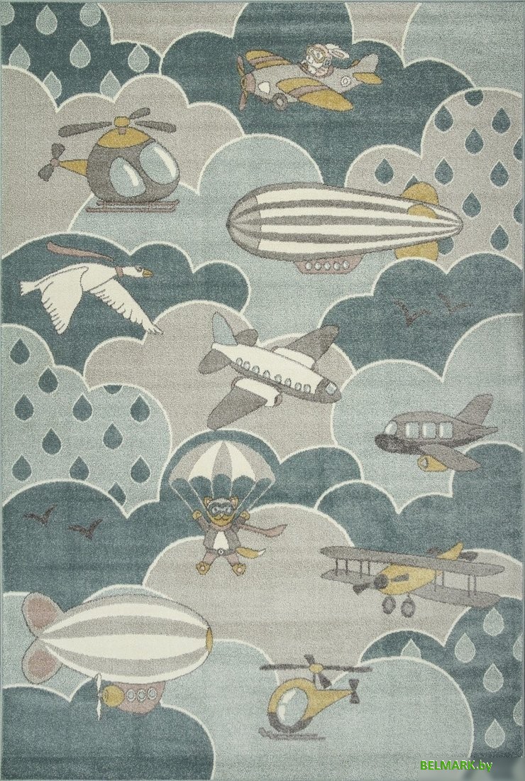 Ковер для детской Merinos Izumrud C225-STAN-MULTICOLOR (1.6х2.3) - фото