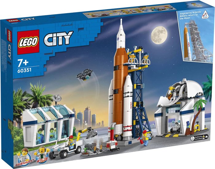Конструктор LEGO City 60351 Космодром - фото
