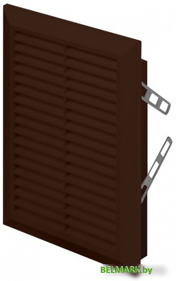 Вентиляционная решетка Awenta Classic T26BR 17x24 (коричневый) - фото