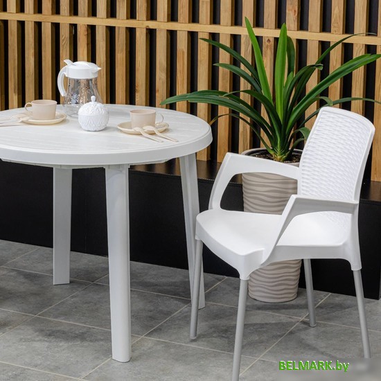 Кресло Альтернатива Прованс М6325 (белый) - фото2