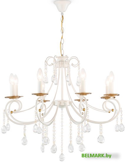 Подвесная люстра Ambrella TR4917/8 WH/GD - фото