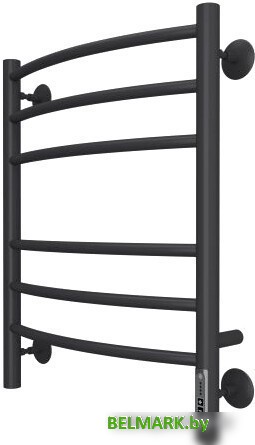 Полотенцесушитель TERMINUS Классик П6 450x600 КС 9005 бп электро (черный) - фото2