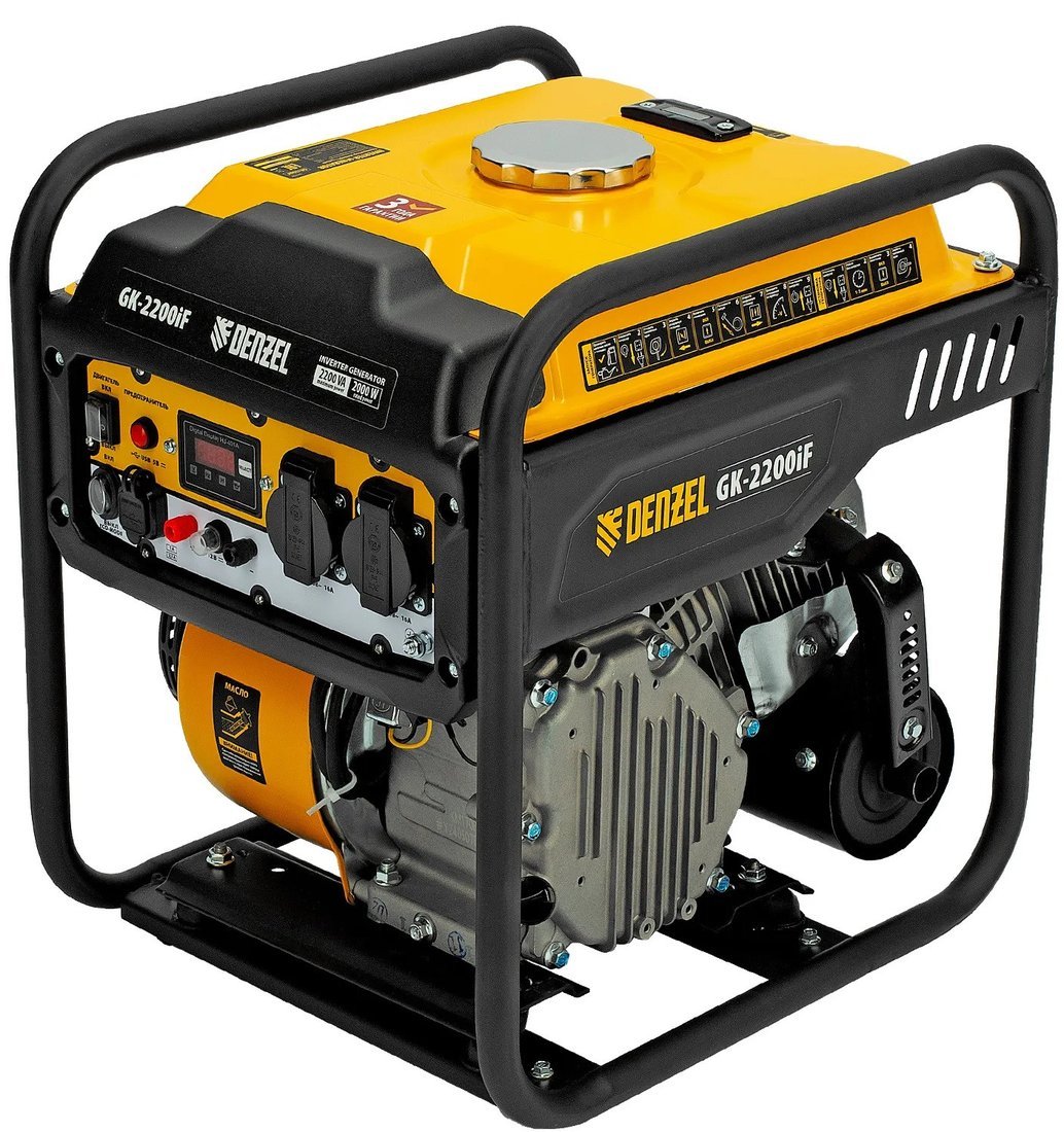 Бензиновый генератор Denzel GK-2200iF - фото