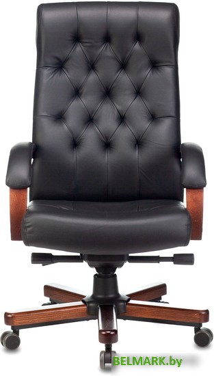 Кресло Бюрократ T-9928WALNUT (черный) - фото2