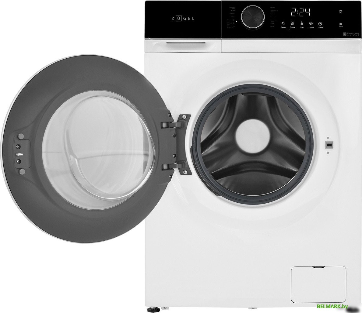 Стирально-сушильная машина ZUGEL ZWDF10712I Inverter DD Steam - фото2