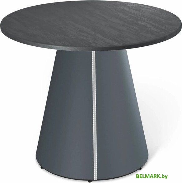 Кухонный стол Sheffilton SHT-TU89/TT 90 МДФ (антрацит/серый/каменный уголь) - фото