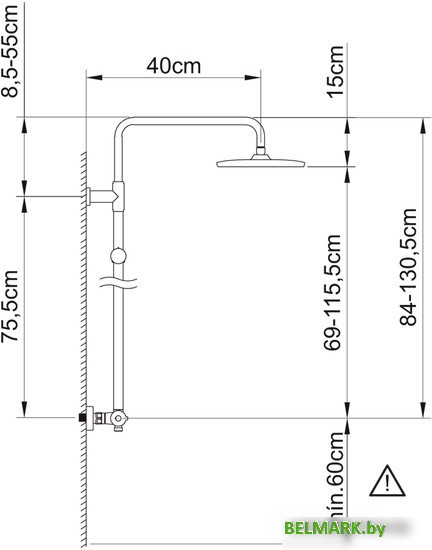 Душевая система Clever UP! Urban 61003 - фото2