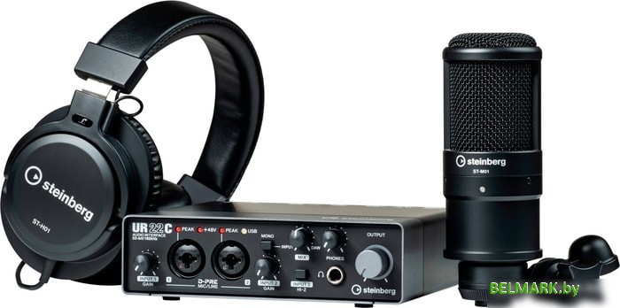 Аудиоинтерфейс Steinberg UR22C Recording Pack - фото