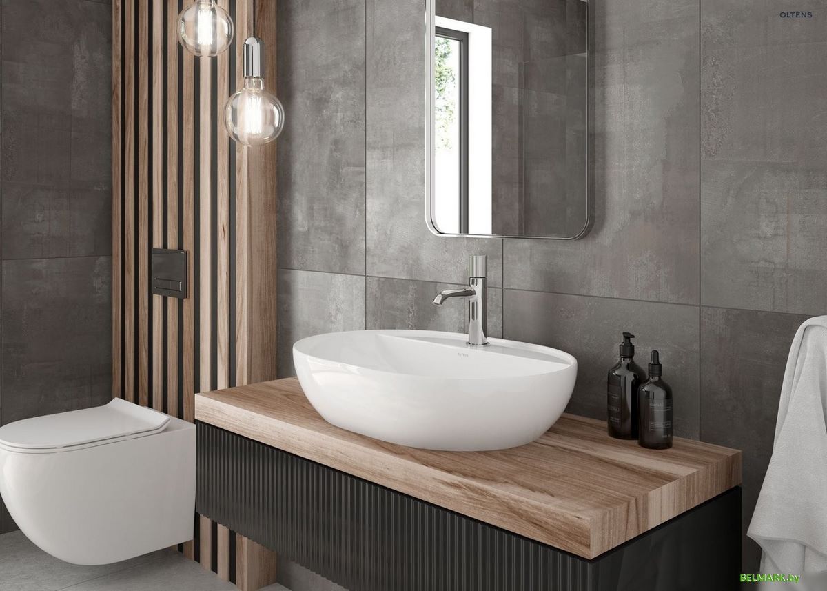 Умывальник Oltens Hamnes Thin 41314000 - фото2