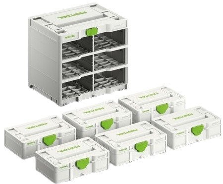 Набор ящиков Festool SYS3-RK/6 M 337-Set 577816 - фото