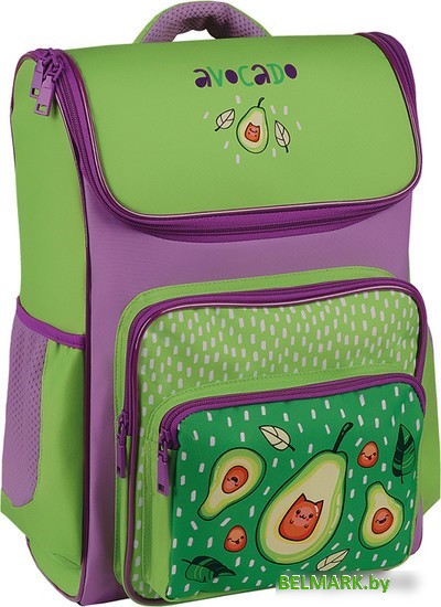 Школьный рюкзак ArtSpace Happy School Happy Avocado Uni_17726 - фото