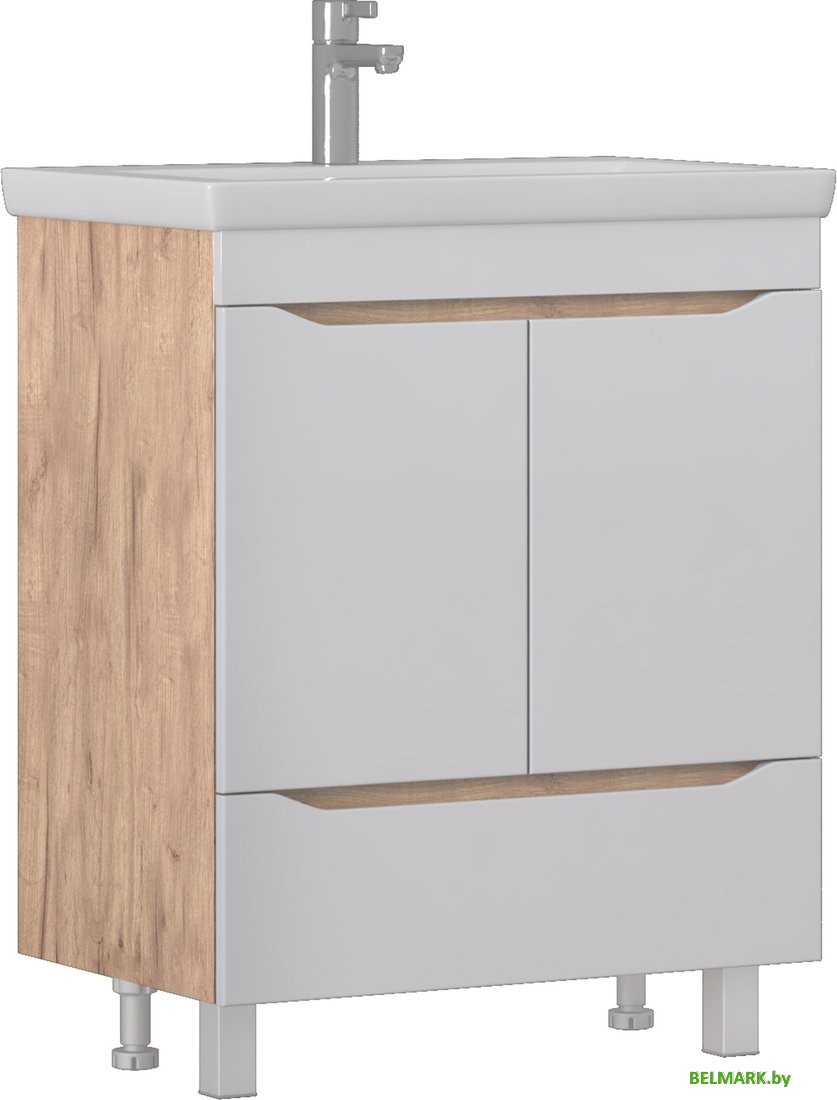 Vigo Тумба под умывальник Grani 800-2-1 Como (дуб золотой) - фото