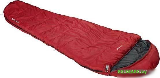 Спальный мешок High Peak TR 300 23061 (правая молния, темно-красный/серый) - фото