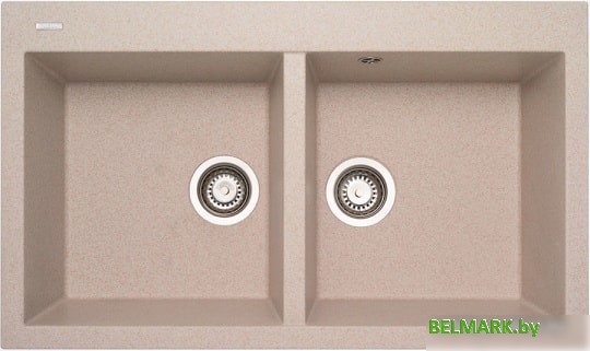 Кухонная мойка Longran Amanda AMG 860.500 20 (sabbia/58) - фото