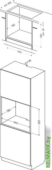 Электрический духовой шкаф Hansa BOEI68481 - фото2