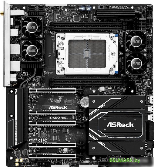 Материнская плата ASRock TRX50 WS - фото