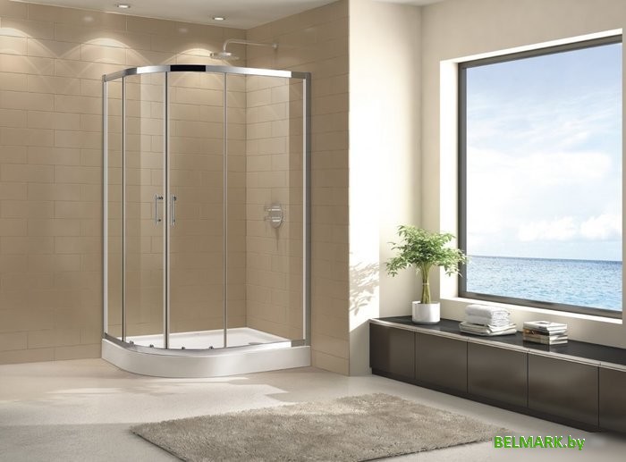 Душевой уголок Cezares ECO-O-RH-2-120/100-C-Cr - фото