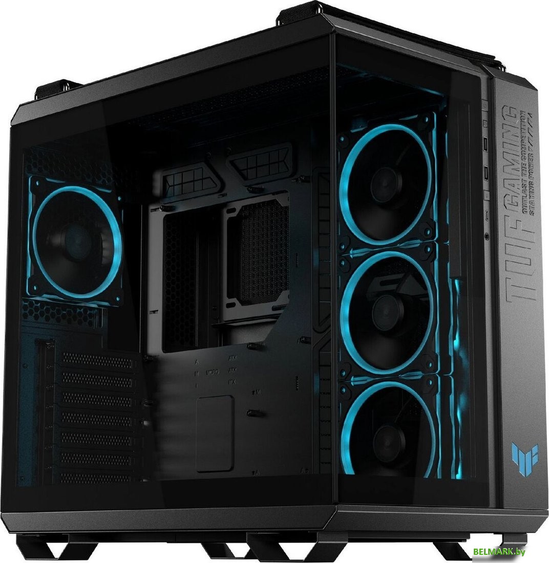 Корпус ASUS TUF Gaming GT502 Horizon (черный) - фото2