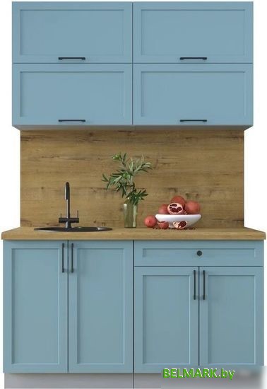 Интерлиния Тренд 1.4Б (океан/океан/дуб бунратти) - фото