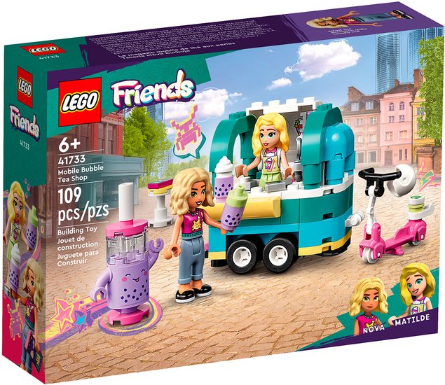 Конструктор LEGO Friends 41733 Мобильный магазин чая с пузырьками - фото