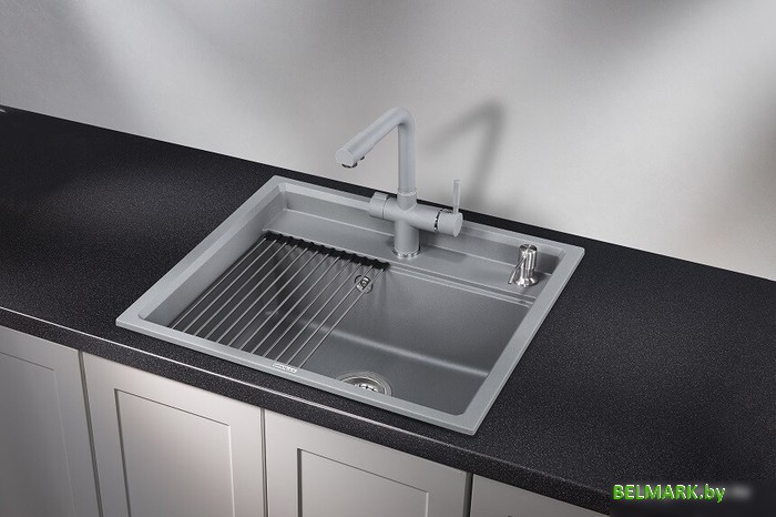 Кухонная мойка Granula KS-6003 (алюминиум) - фото2