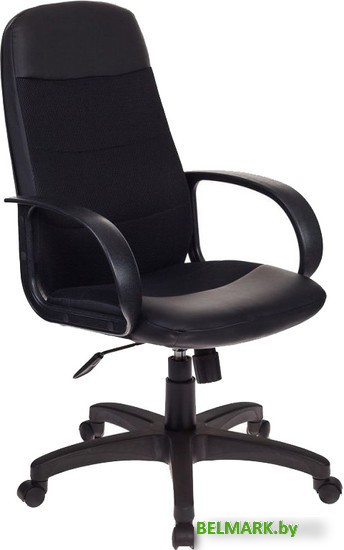 Офисное кресло Бюрократ CH-808AXSN (черный) - фото