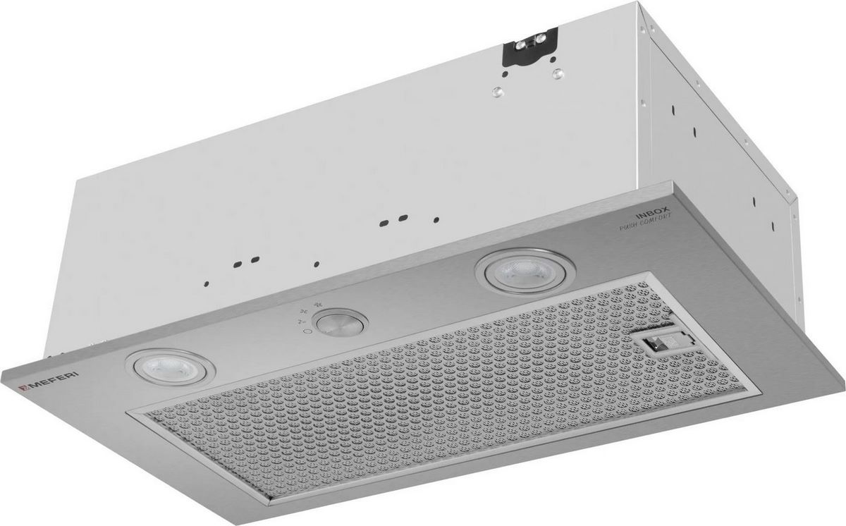 Кухонная вытяжка Meferi INBOX52IX Push Comfort - фото2