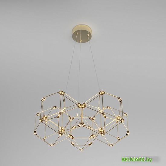 Подвесная люстра Евросвет Uma 90169/5 медь - фото